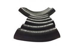 China Free Sample Round Flange Lined Pipe Attachments Insulated Pipeline Fittings with FBE Coating supplier
