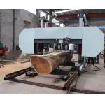 Large Wood Working Portable Horizontal Band Sawmill Log Cutting Machine