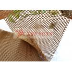 Installtion System Gold Aluminum Mesh Curtain for sale
