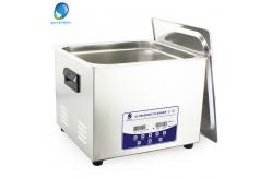 China 15L Easy Operating Power Switch Ultrasonic Glasses Cleaner For Lab Glassware supplier