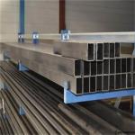 100*80*4 Mm 304 Stainless Steel Rectangular Pipe Tube Hairline Finish Dark Sliver AISI for sale