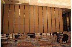 China Acoustic Room Dividers Movable Wall Hardware Aluminium Track Folding Partition Wall supplier