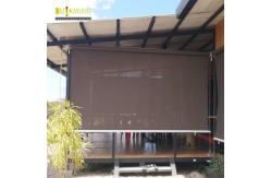 China 70mm Vertical Retractable Window Awnings  Remote Control supplier