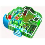 Promotional Indoor Inflatable Theme Park For Adults Punchure - Proof for sale