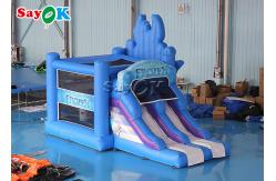 China 6m 20ft Children Frozen Bounce House Inflatable Bouncy Castles With Slide supplier