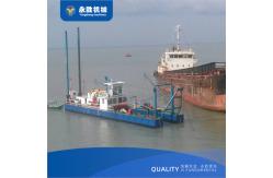 China 8 inch cutter suction dredger for river sediment pumping capacity 100m3/h supplier