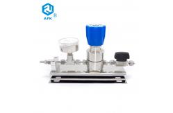 China High Pressure Gas Pressure Calibration Control Panel Argon Pressure Regulator supplier