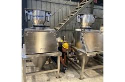 China Manual Bag Dump Station Small EDS-600 Bulk Bag Unloader With Sieve supplier