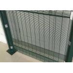 Airport Powder Coating Green Color 4.5mm Anti Climb Wire Mesh Fencing for sale