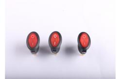 China ellipsoid light UL VDE boat rocker switch10a 250vac on off illuminated Rocker switc supplier