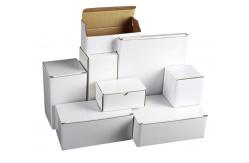 China Rectangular Food Cosmetics White Folding Packaging Box With General Printing Logo supplier