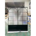 French-style Aluminum Sliding Door with 6063-T5 Alloy Frame and 5mm-8mm Tempered Glass for Indoor Partitions for sale