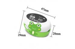 China 28*29*47 Digital LCD Pediatric Pulse Oximeter With Rechargeable Lithium Batteries supplier