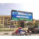 Giant High Brightness Outdoor Full Color Advertising LED Billboard Street Road / High Way for sale