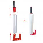 Manual LLDPE pallet stretch film plastic furniture wrap With Rotating Handle Dispenser for sale