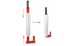 China Manual LLDPE pallet stretch film plastic furniture wrap With Rotating Handle Dispenser supplier