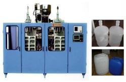 China Full - Auto PE Plastic Bottle Making Machine 8L-20L Double Station ABLB90II supplier