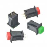 original DS-429A DS-429B Button Switch with lock self-lock lockless self-reset button switch red and green for sale