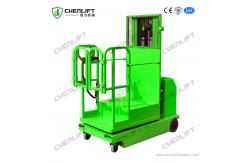 China 300kg 3300mm Self Propelled Powered Electric Stock Picker High Performance supplier