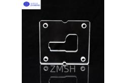 China Custom Shaped Fused Quartz Plates With Through Holes Optical supplier