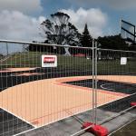 Modular 2.1m x 2.4m Galvanized Metal Fencing Quick-Assembly Tempoary Barrier for Events & Roadworks for sale