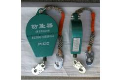 China Line Construction Fall Arrest Lanyard High Capacity Wire Rope Falling Protector supplier