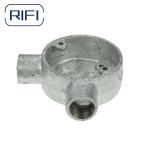 32mm Angle Circular Junction Box Electrical For BS4568 Conduit
