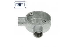 China 32mm Angle Circular Junction Box Electrical For BS4568 Conduit supplier