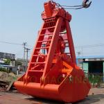 Material Handling 2 Rope Clamshell Excavator Mechanical Grab Bucket