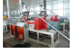 China Double Conical Screw PVC Foam Board Machine , Plastic Trash Box Foamed Board Machine supplier