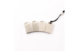 China Metal Usb With Keyring Metal Usb Flash Drive Laser Logo Follow Customized Design supplier