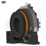 Precision Pneumatic Rotary Chuck , 4 Jaw Through Hole Chuck