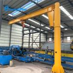 Remote Control Jib Crane with Hoist Options for sale