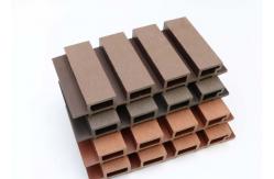 China Outdoor Fluted WPC Wall Panel Exterior Cladding Plastic Composite Wall Board supplier