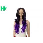 Black Long Curly Synthetic Wigs For White Women 200 gram - 30 gram for sale