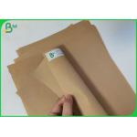Jumbo Roll 50grs To 120grs Wrapping Kraft Liner Paper for making brown sack for sale