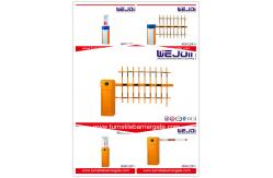 China Advanced Safety Manual Car Parking Non-Spring Barrier Gate With Double Limit Switches supplier