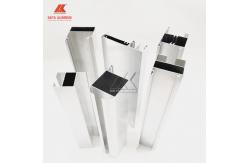 China 6063 T5 Sliding Door Aluminium Extruded Profiles Ultra Thin supplier
