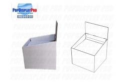 China Strong 30kgs Supporting Capability of Wingstack Cardboard Dump Bins supplier