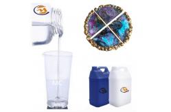 China High Hardness High Gloss Crystal Clear Epoxy Resin For Casting DIY Coasters supplier