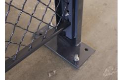 China Independent 4 Sides Wire Mesh Security Partitions For Warehouse 20’ *15’ *8’ supplier