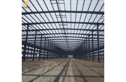 China Secondary Frame Prefab Steel Structure Storage Warehouse With Hot Dipped Galvanized Purlin supplier