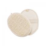 China Eco - Friendly Brown Hemp Bath Body Scrubber Exfoliating Pads for sale
