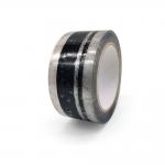 Controlled Unwinding Transparent Printed Bopp Packing Tape 45mic Thickness for sale