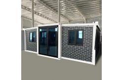China Steel Frame Expandable Container House Fireproof Mobile Expandable Prefab House supplier