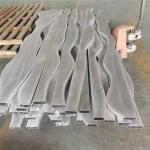 2.85mm Thickness Metal Ceiling Design Acoustical Ceiling Baffles Wave Like Ceilings