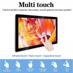Android OS Wall Mounted Digital Signage Long Panel Life 6 ms Response Time for sale