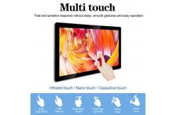 China Android OS Wall Mounted Digital Signage Long Panel Life 6 ms Response Time supplier