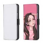 Sublimation Flip Wallet Leather Phone Cases For IPhone 16 15 14 Shockproof And Pure Color Design Style for sale