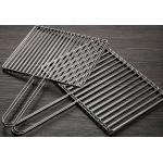 Folding Rust Proof Bbq Grilling Basket Stainless Steel Bbq Net Mesh For Fish for sale